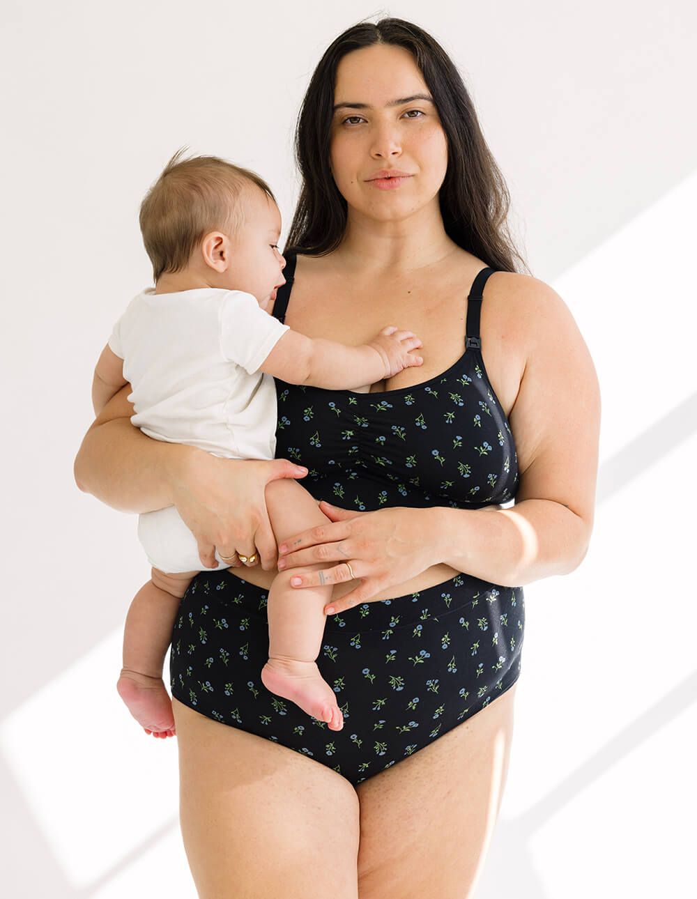 Comfort Zone Nursing Bra Wireless For Pregnancy & Breastfeeding
