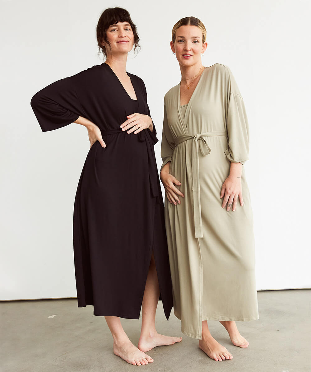 Maternity Robes, Labor & Delivery Gowns - Versatile Nursing