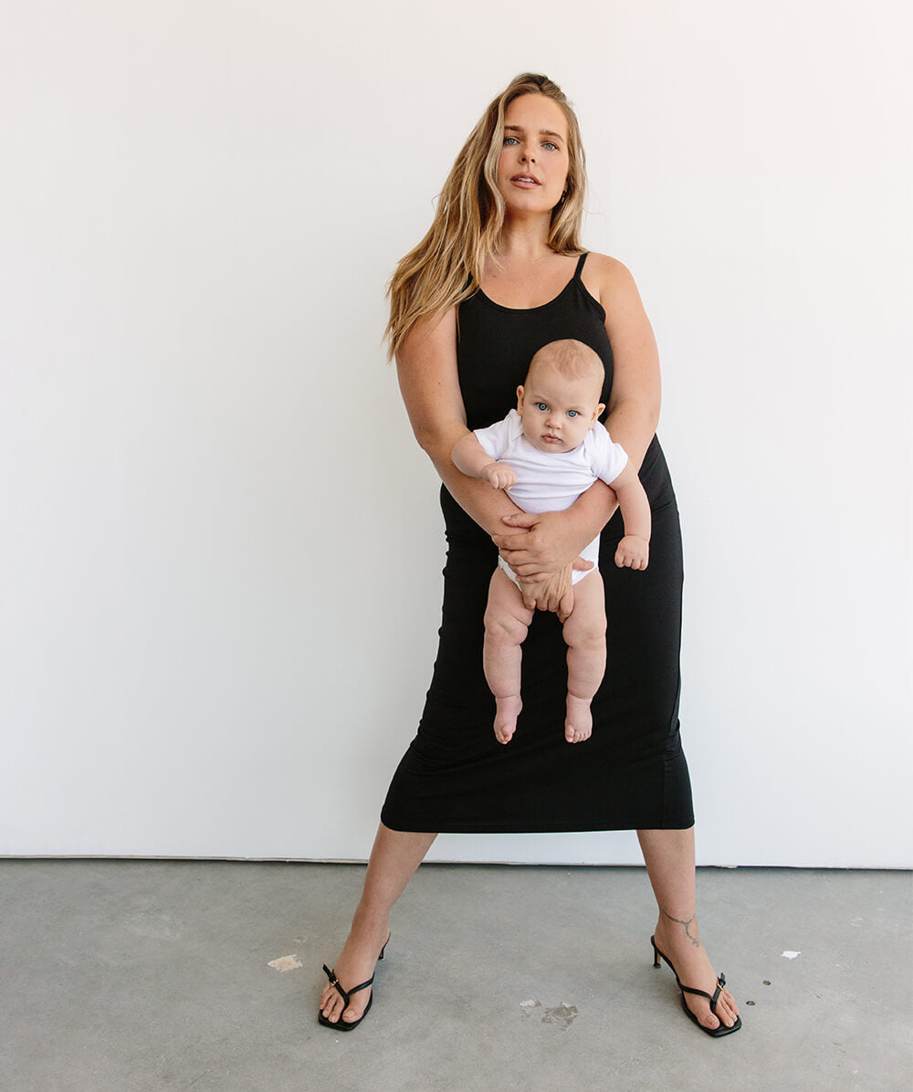 Everything Dress: Camisole Dress for Pregnancy and Nursing – Happiest Baby