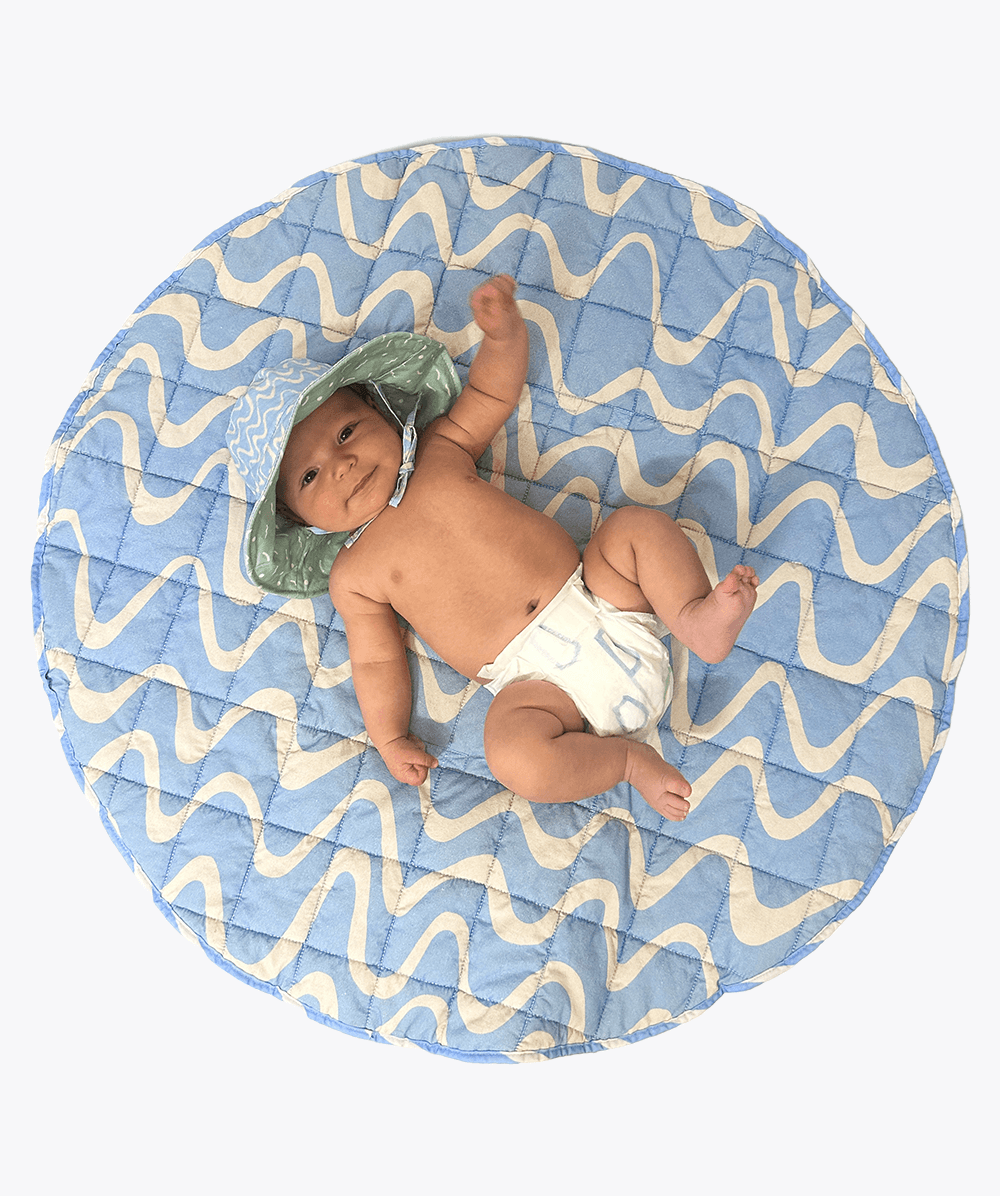 Inside Outside Play Mat Portable Baby Blanket