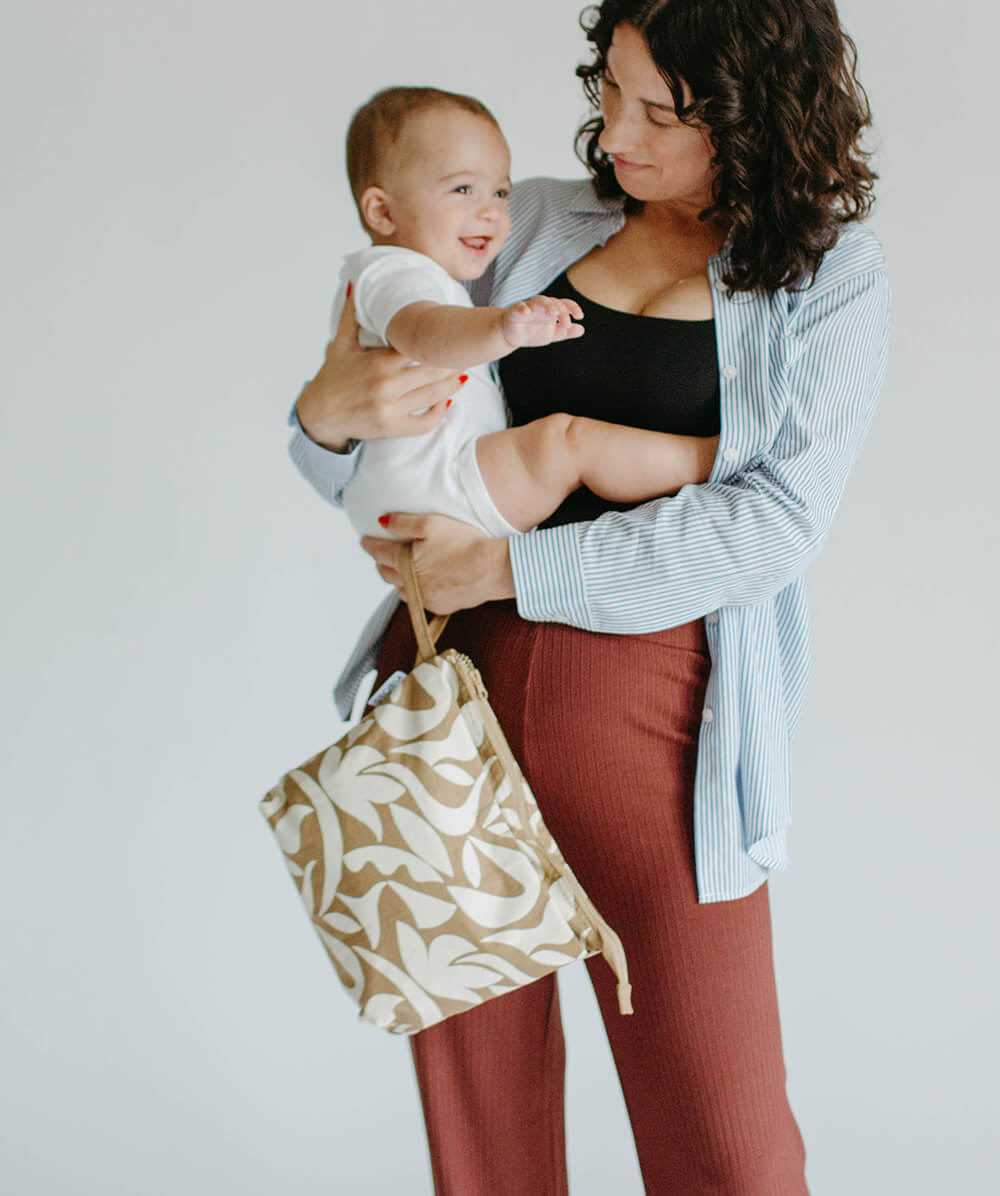 Buy Black Diaper Bags | Single Pocket Baby Diaper Bags Online – The Mom  Store